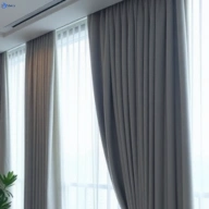 Commercial Office Curtains After